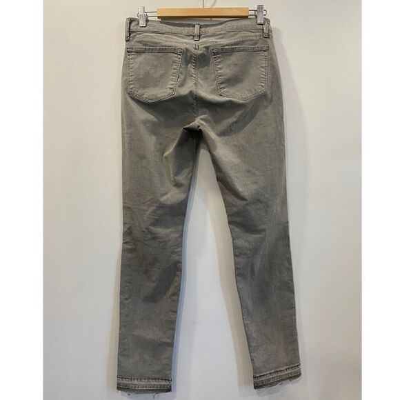 J Brand Gray Distressed Silver Fox Skinny Jeans - Picture 7 of 10